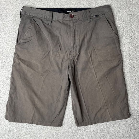 Hurley Other - Hurley Mens Chino Shorts Size 31 Gray Athletic Pockets Athleisure Sportswear